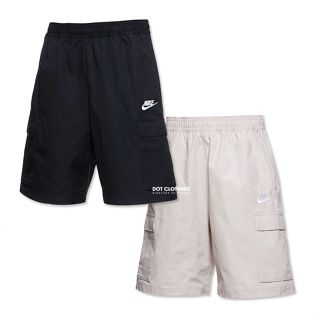 NIKE CLUB SHORTS 刺繡 LOGO 抗撕裂 多口袋 工裝 短褲 工作褲 黑 FB1247-010 DOT