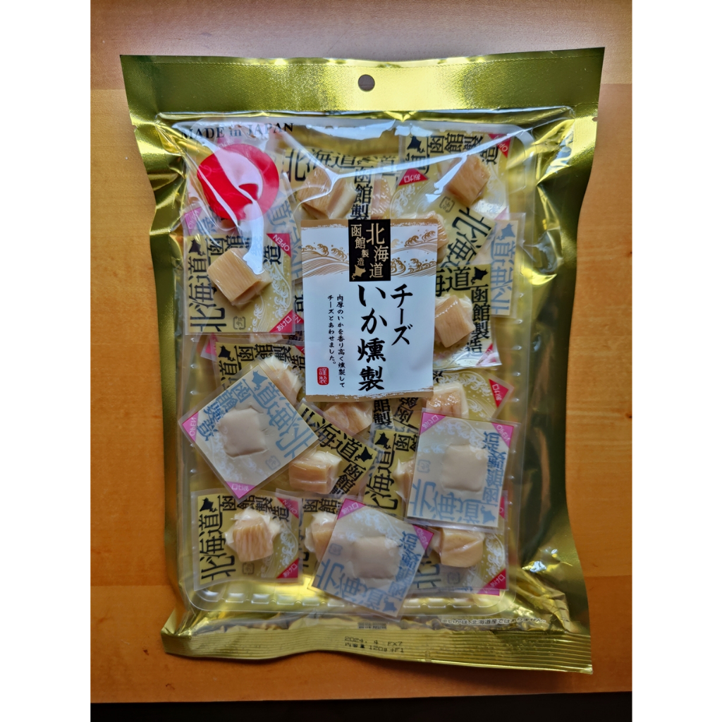 [EZ購] 日本代購- 日本零食 起司煙燻魷魚~現貨
