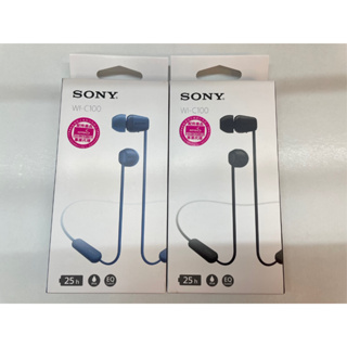 台灣公司貨 SONY WI-C100 無線 入耳式 藍牙耳機 無線入耳式耳機