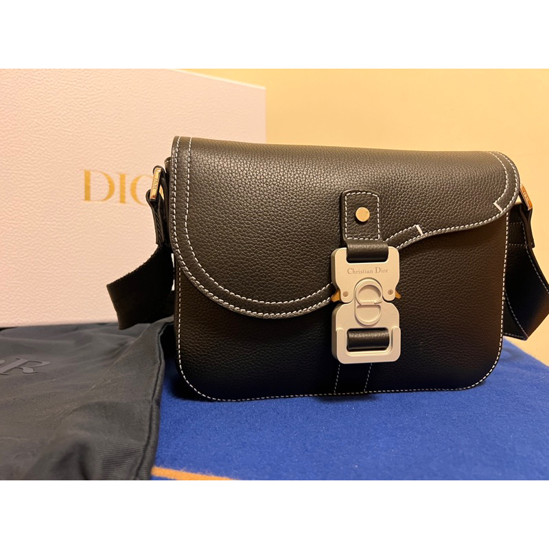 全新！Dior 迷你SADDLE馬鞍袋配肩包 男女適用 Dior包包 台灣公司貨 北部可配合面交