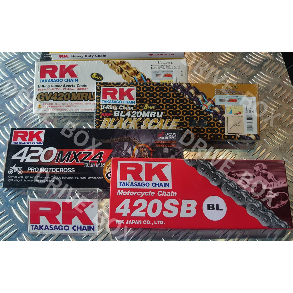 ［RK製品rk ] gv bl420mru gb420mxu msx125 monkey125 DAX-125 RK鏈條