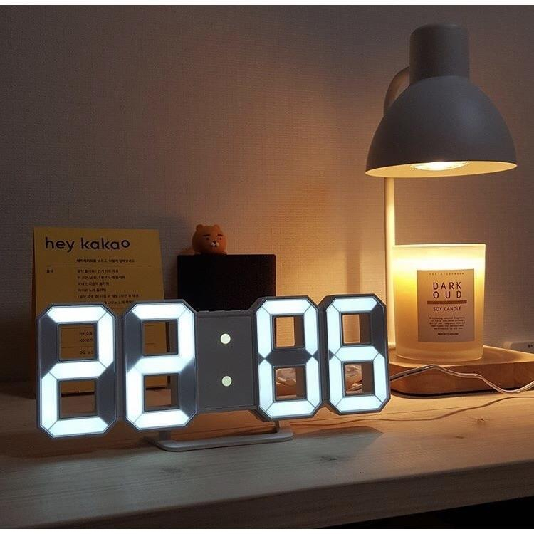 LED數字鐘 立體電子時鐘 電子鬧鐘 掛鐘 小夜燈 電子鐘 數字時鐘 數字鐘 時鐘 科技電子鐘 3D數字時鐘 時鐘