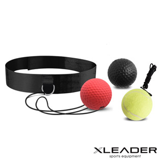 【Leader X】頭戴式拳擊訓練球 四件組 | 大全配 瑜珈 運動 跳操 韻律 拳擊 拳上(臺灣24h出貨)