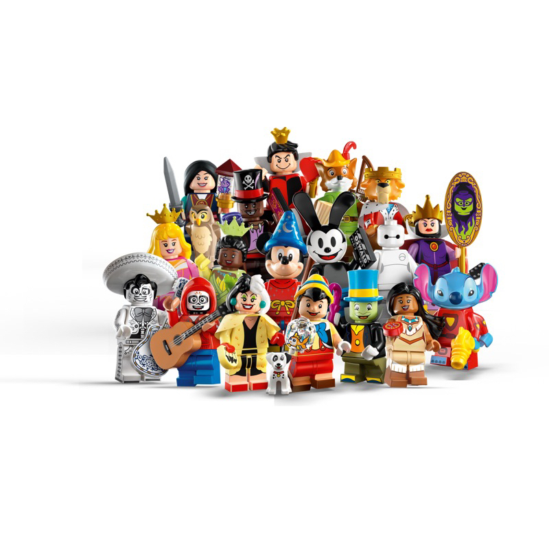 [大園拼哥］一套 全新 拆封確認  LEGO 樂高 迪士尼 100週年 71038 迪士尼人偶包