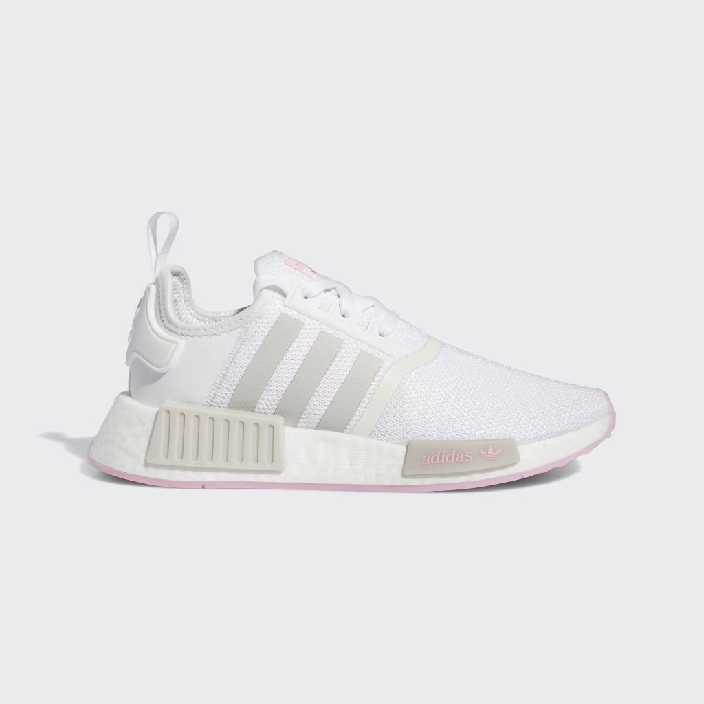 【小八】adidas NMD R1 W White Grey 白紫 花朵 GY2074