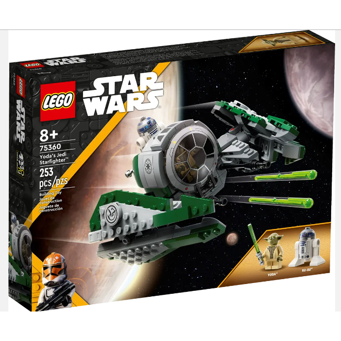 2023年樂高新品 LEGO STAR WARS 星際大戰 75360 Yoda's Jedi Starfighter™