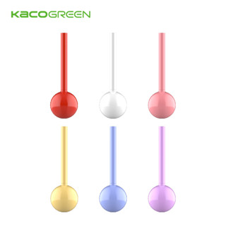 【KACO】繽紛棒棒糖大容量桌上型0.5mm中性筆 單支 (臺灣現貨) 不倒翁筆 筆座 立式原子筆 辦公前臺 櫃臺筆