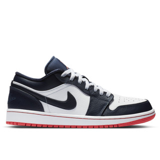 nike air jordan 1 low obsidian 黑曜石藍白紅【a-kay0】【553558-481】