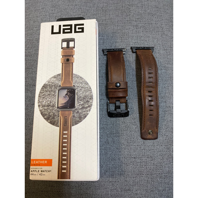 UAG 二手 正品 apple watch  深咖啡色 錶帶 42mm/44mm適用
