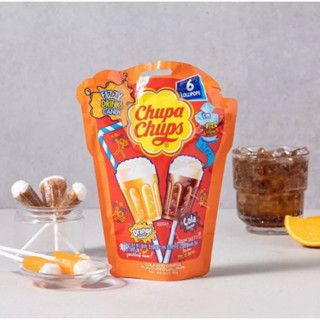 🇰🇷韓國代購🇰🇷 Chupa Chups 加倍佳 汽水棒棒糖 可樂/橘子 口味 啤酒造型棒棒糖 啤酒棒棒糖