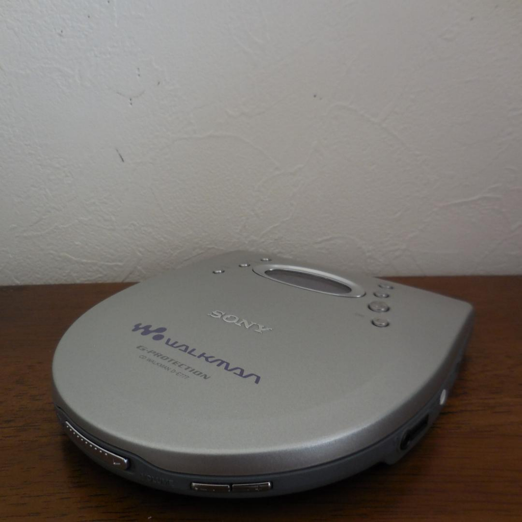 最後一降_SONY WALKMAN  D-E777 CD 隨身聽 簡配單機