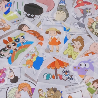 卡通貼紙 迪士尼 宮崎駿 嚕嚕米 飛天小女警 湯姆貓與傑利鼠 阿奇幼兒園