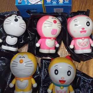 臺灣現貨 絕版逸品 7-11 DORAEMON 哆啦A夢 小叮噹 哆啦美 竹蜻蜓風扇