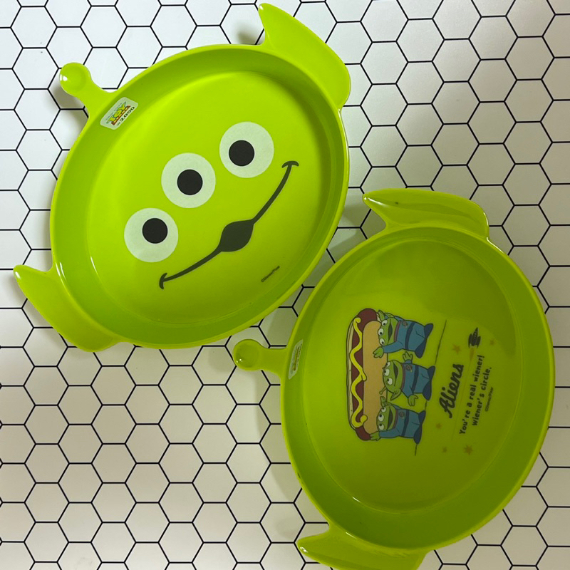 ♜現貨♖ 韓國 大創 迪士尼 玩具總動員 三眼怪 餐具 碗 塑膠碗 兒童碗 學習碗 兒童餐具 盤子 塑膠盤 餐盤