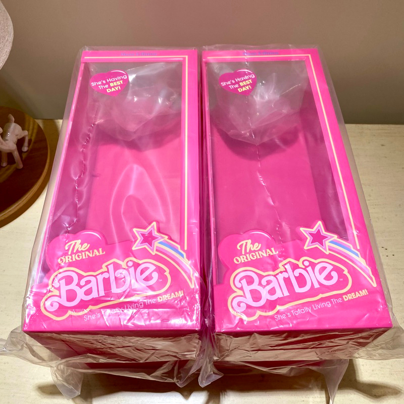 全新現貨 Barbie 芭比 爆米花桶 豪華長型衣櫃爆桶