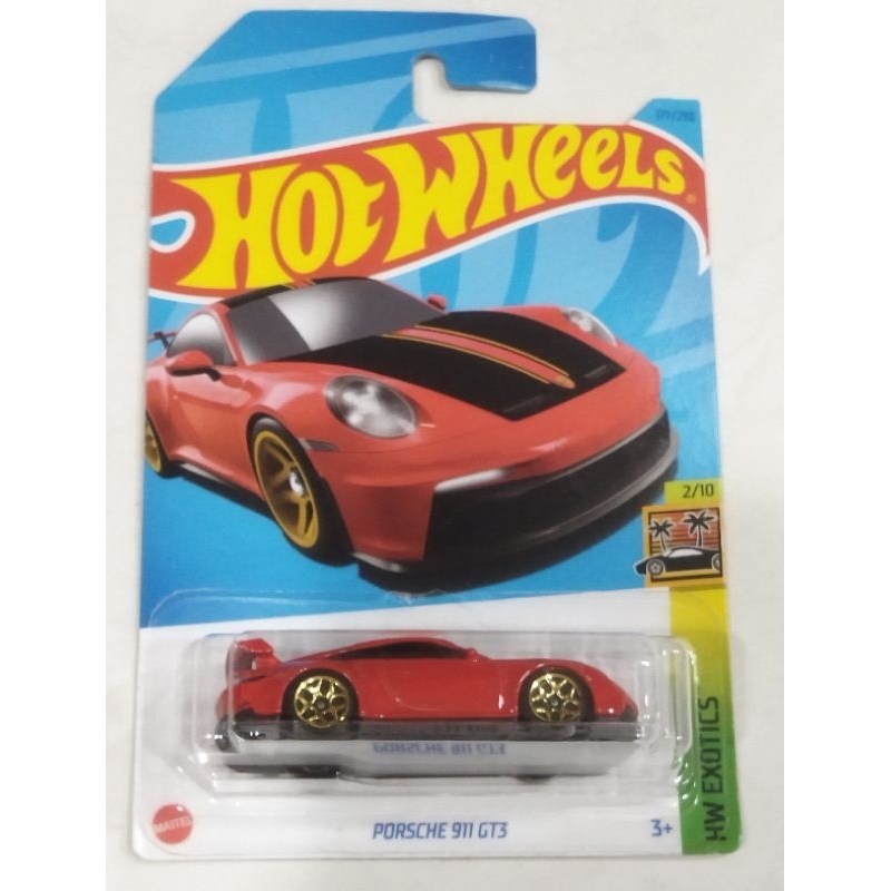 💕幸福小棧💕風火輪 Hot Wheels 美版 23K 保時捷 PORSCHE 911 GT3