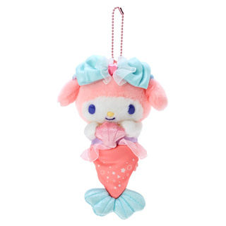 Sanrio 三麗鷗 美人魚系列 人魚裝扮造型玩偶吊鍊 美樂蒂 671789N