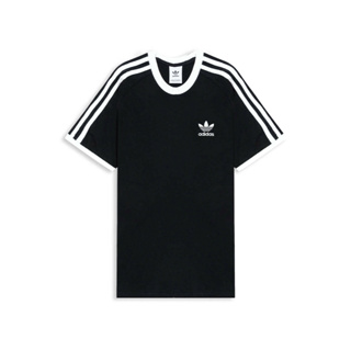 Adidas 3-Stripes Tee 黑白 三葉草 三線 短袖 CW1202