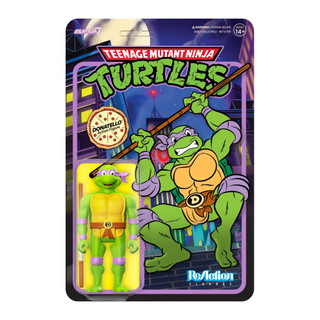 [Paradise] ReAction TMNT Donatello 3.75吋復古人偶 第七波 多納泰羅 (卡通版）