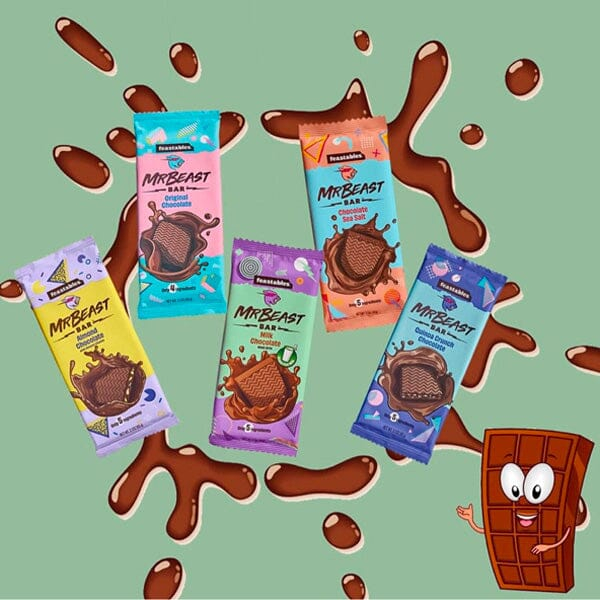 【現貨】MrBeast Feastables 周邊零食 巧克力 卡爾軟糖