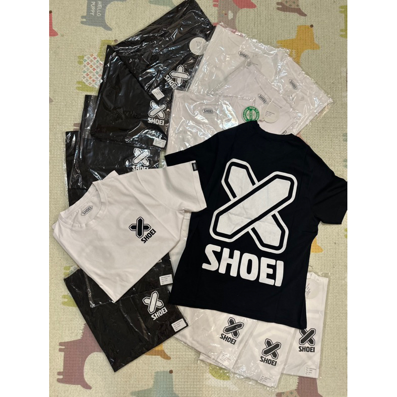 2023 SHOEI Logo collection t-shirt T恤 Logo t shirt