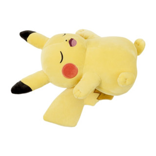 日本寶可夢中心 PokémonCenter 限定 Pokemon Sleep 皮卡丘 睡覺 娃娃 玩偶