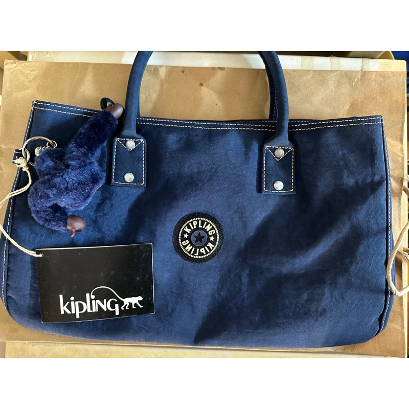 家中全新物品出清 - Kipling 藍色手提包