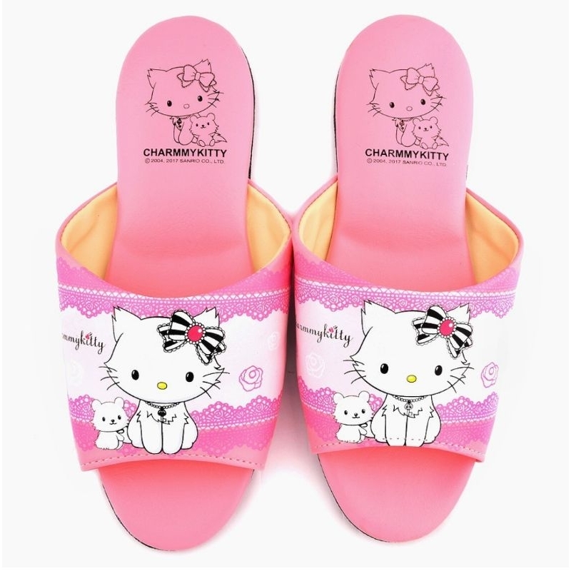 (全新現貨)三麗鷗Charmmy Kitty 魅力貓室內拖鞋 台灣製 室內防滑靜音 拖鞋