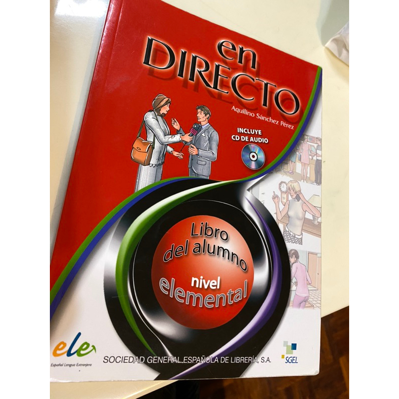 en Directo elemental, libro del alumno 西班牙文 Spanish
