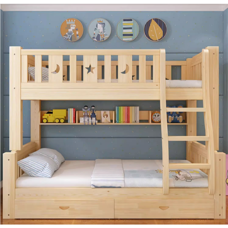 床架 高架床 高腳床 單人床架 上下床 兩層兒童床 子母床 全實木高低床 多功能上下鋪 木床 雙層床 床 寢具 雙人床架