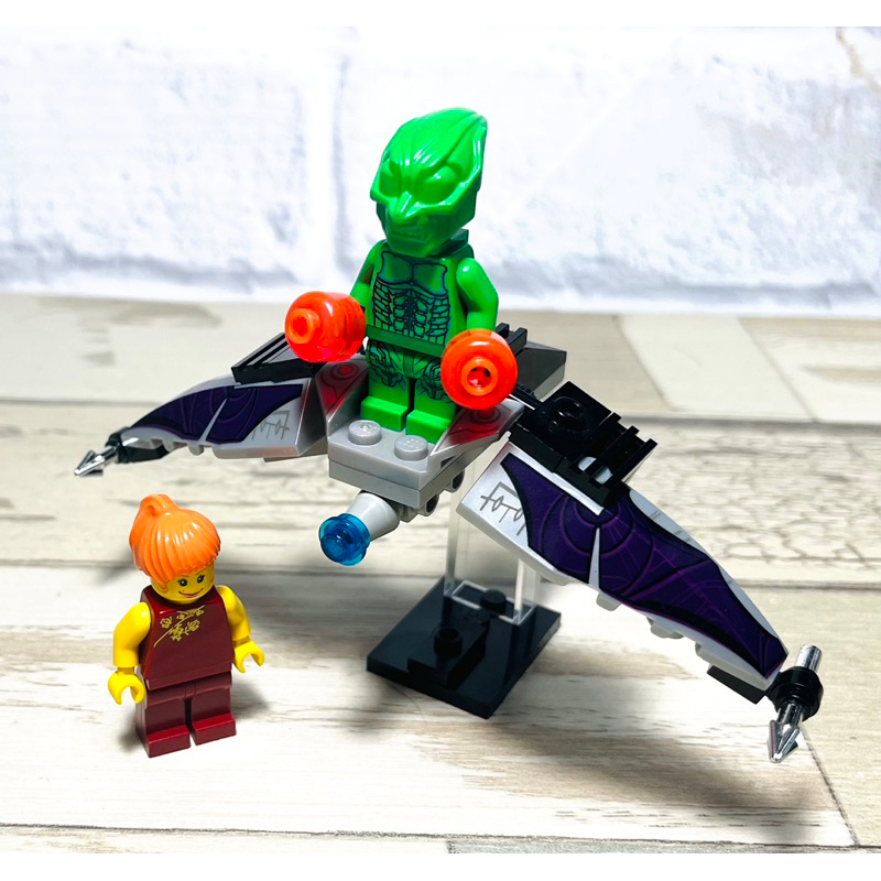 LEGO 正版樂高 綠惡魔+瑪莉珍 綠惡魔 滑翔翼 超級英雄人偶 復仇者聯盟 1374 綠惡魔