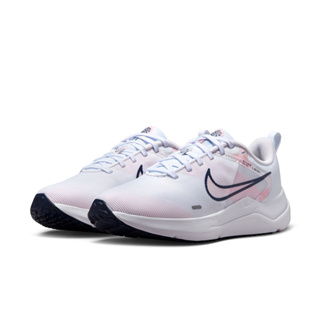 Nike W Downshifter 12 PRM 女 慢跑鞋 白粉 DX7885-100【S.E運動】