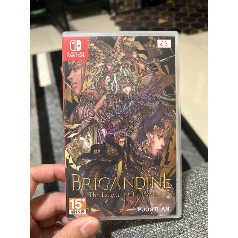 SWITCH 幻想大陸戰記 二手 九成新 盧納基亞傳說 BRIGANDINE 中文版