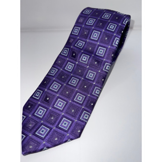 MICHAEL KORS 紫白正新品領帶