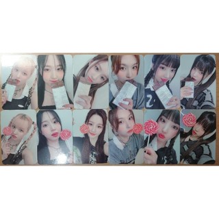 NMIXX EXPÉRGO 棒棒糖 巧克力 Dear My Muse 特典 Love me like this 小卡