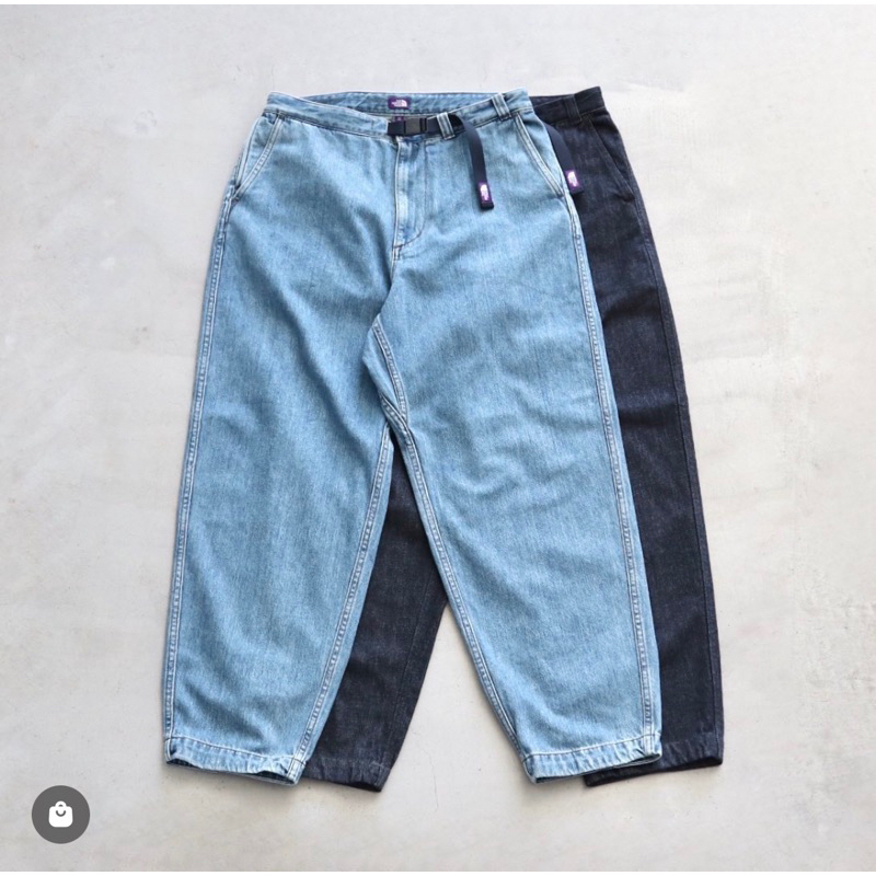 TNF PL Denim Wide Tapered Field Pants 紫標寬錐形牛仔褲 [NT5357N]