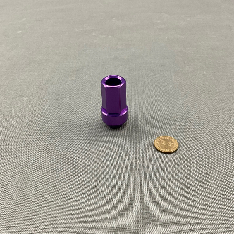 20入鋁鍛造AL7075 Z45鋁圈螺絲1.50-紫色