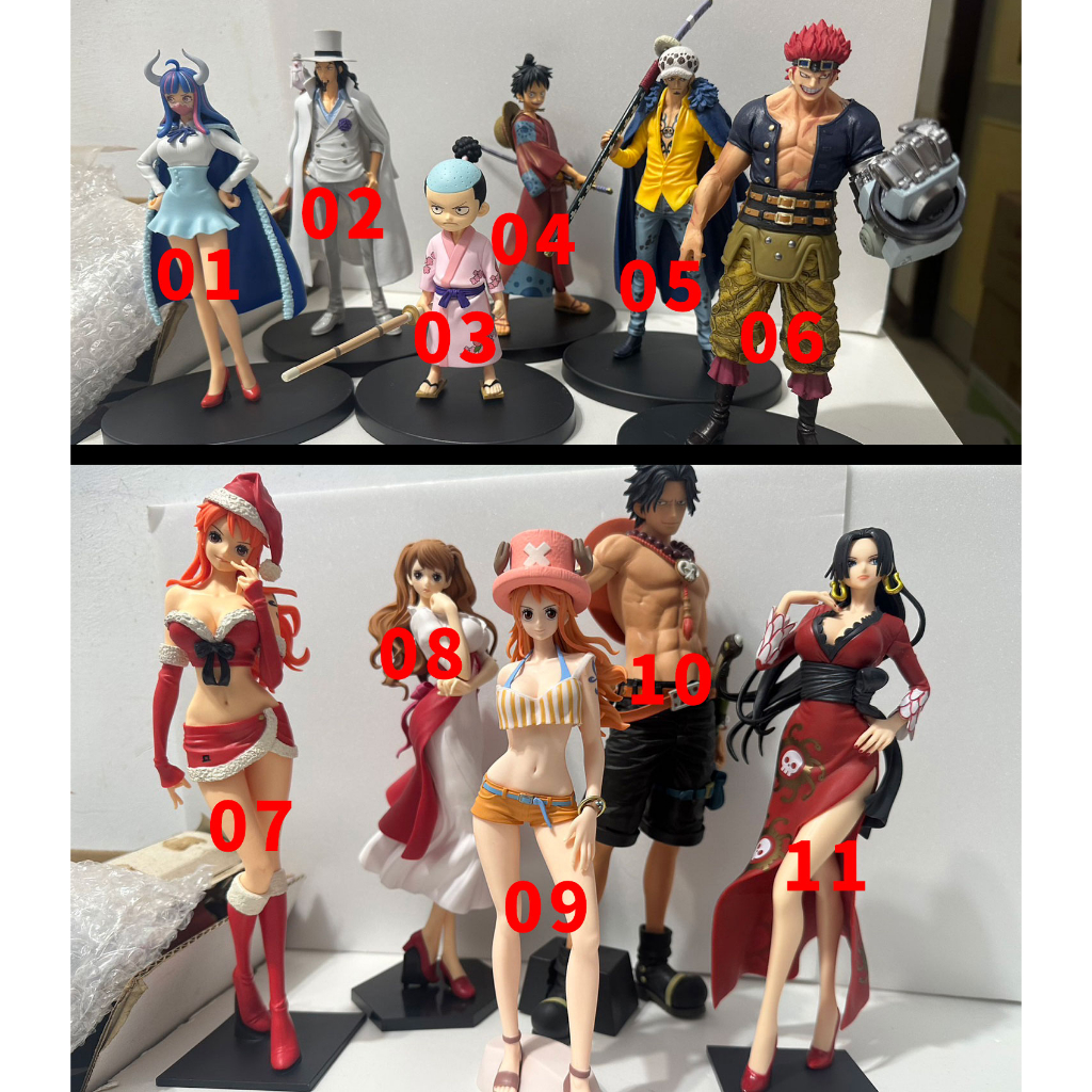 日版 拆擺 海賊王 DXF G&G GROS 和之國 魯夫 羅 基德 烏爾蒂 路基 桃之助 娜美 布琳 女帝 艾斯