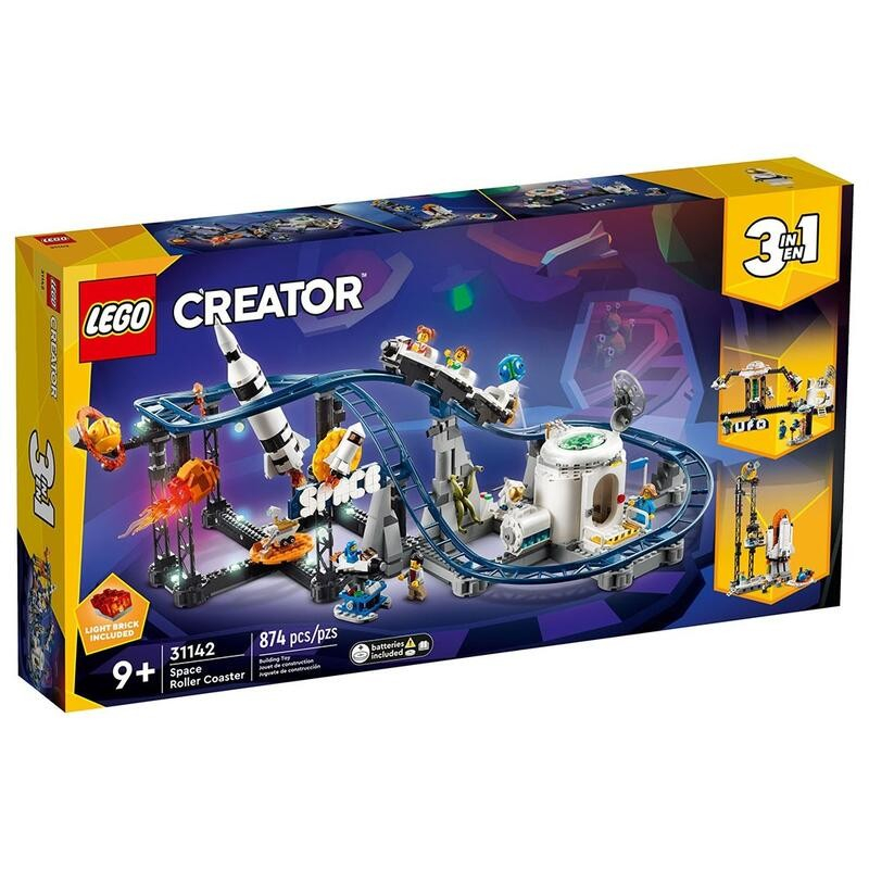 汐止 好記玩具店 LEGO 樂高積木 創意 CREATOR系列 31142 太空雲霄飛車 新品