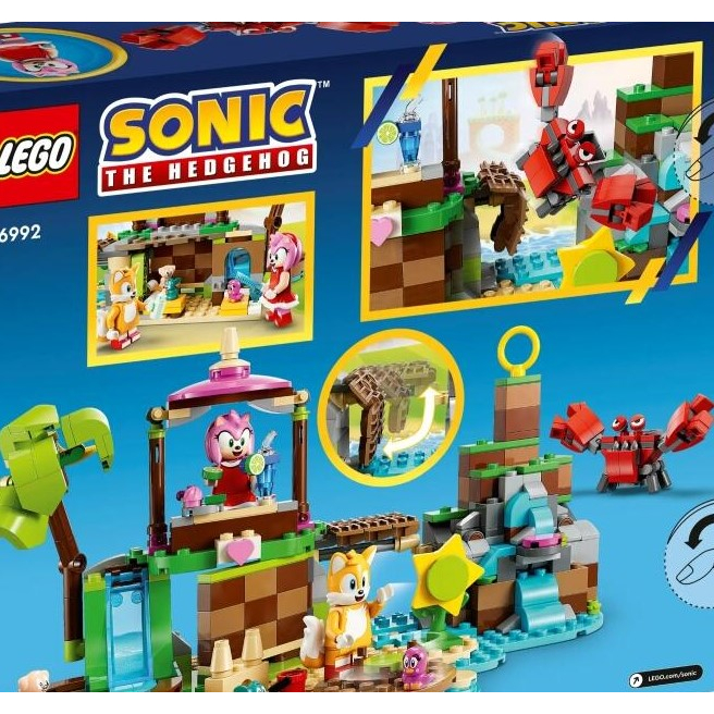 樂高 LEGO 76992  Sonic-艾米的動物救助島