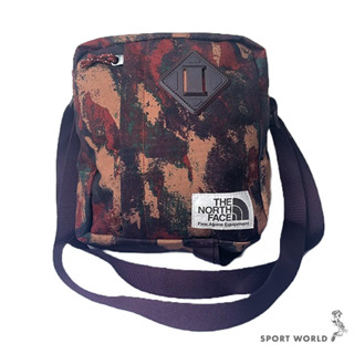 The North Face 北臉 側揹包 單肩包 防潑水 可調節 雙向拉鍊 復古紅棕【運動世界】NF0A52VTOSO