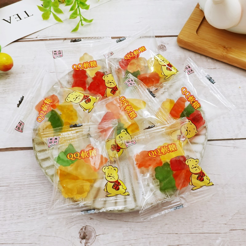 【食尚三味】卡娃伊水果熊QQ軟糖 500g 小熊軟糖 水果熊QQ糖 QQ熊軟糖 水果軟糖 水果熊QQ糖 (土耳其糖果)