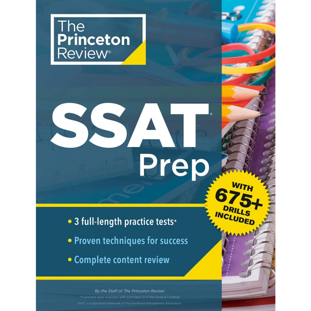 【SSAT/ISEE中學入學考試】Princeton Review SSAT Prep /Princeton Review 9780593516997&lt;華通書坊/姆斯&gt;