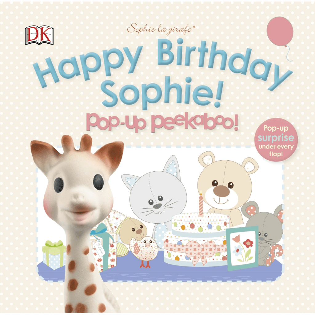 【英文原版-蘇菲長頸鹿躲貓貓：生日快樂】立體書 Happy Birthday Sophie! 全新/現貨