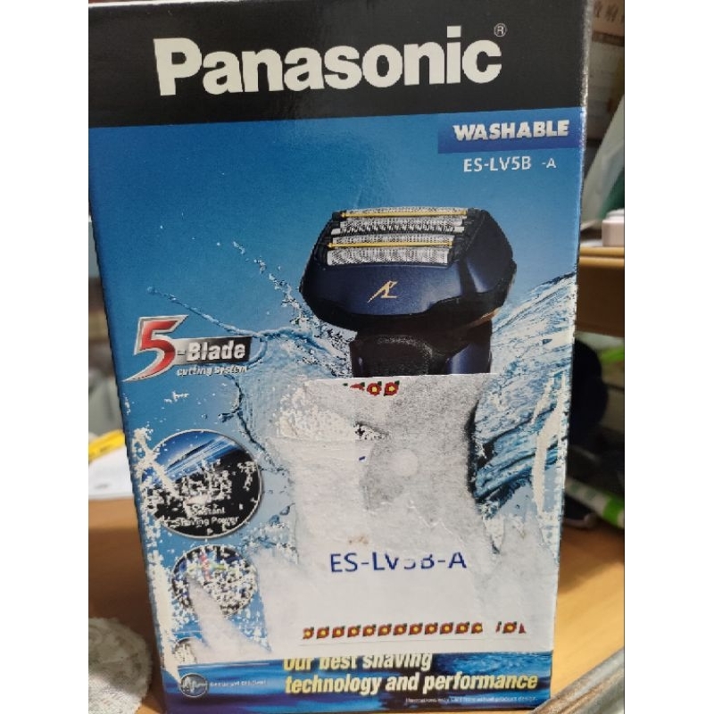 Panasonic國際牌日本製可水洗五刀頭電鬍刀 ES-LV5B/全新附保證書/父親節禮物
