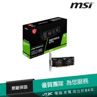 MSI 微星 GeForce GTX 1630 4GT LP OC 顯示卡(短版雙風扇設計)