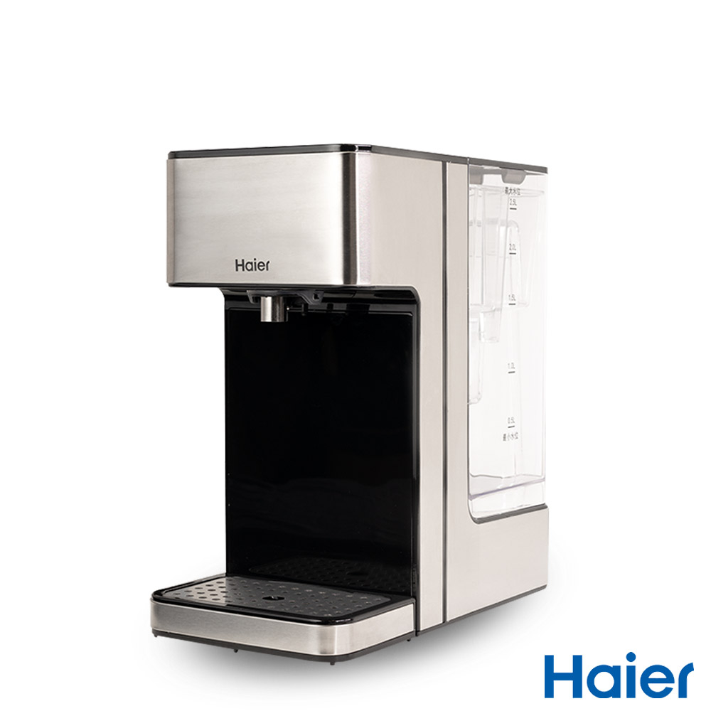 【Haier海爾】 2.5L瞬熱式淨水器飲水機(可過濾生水) WD252B 全淨化海豚 泡奶咖啡 不鏽鋼 加熱 免運
