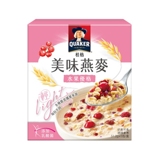 (限購六盒) 桂格美味大燕麥片-水果優格 51.2g x 5包