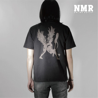 現貨 [NMR] MACHI 短Tee "只有黑色" 天使 音樂 龐克 Clash Angle V-Neck Tee
