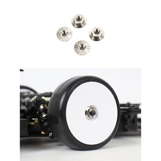 【泰德】BLADE 4mm Serrated Titanium Nut (4) TN-0408